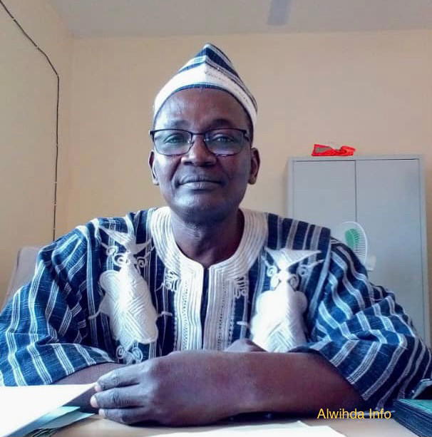 Le président de l'université de Moundou, Pr. Jean-Claude Doumnang. © Golmem Ali/Alwihda Info Le président de l'université de Moundou, Pr. Jean-Claude Doumnang. © Golmem Ali/Alwihda Info