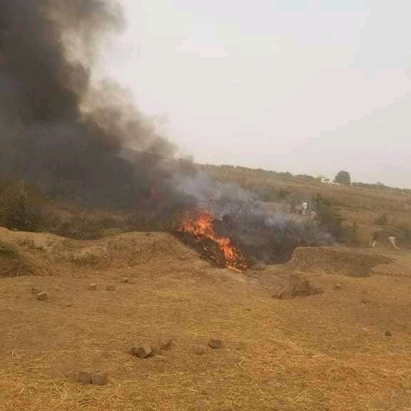 Nigeria : crash d'un avion militaire à Abuja. © DR Nigeria : crash d'un avion militaire à Abuja. © DR