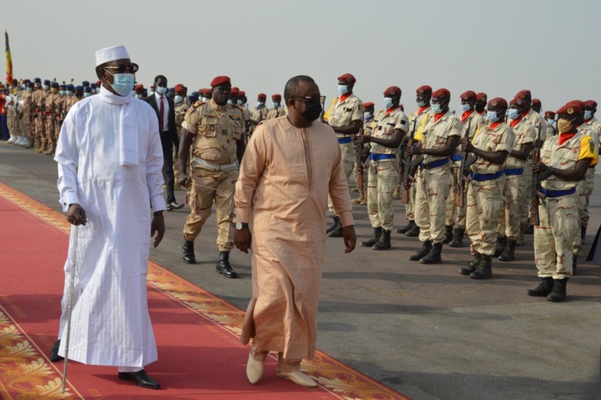 Tchad : visite de travail de deux jours du président de Guinée Bissau. © PR Tchad : visite de travail de deux jours du président de Guinée Bissau. © PR