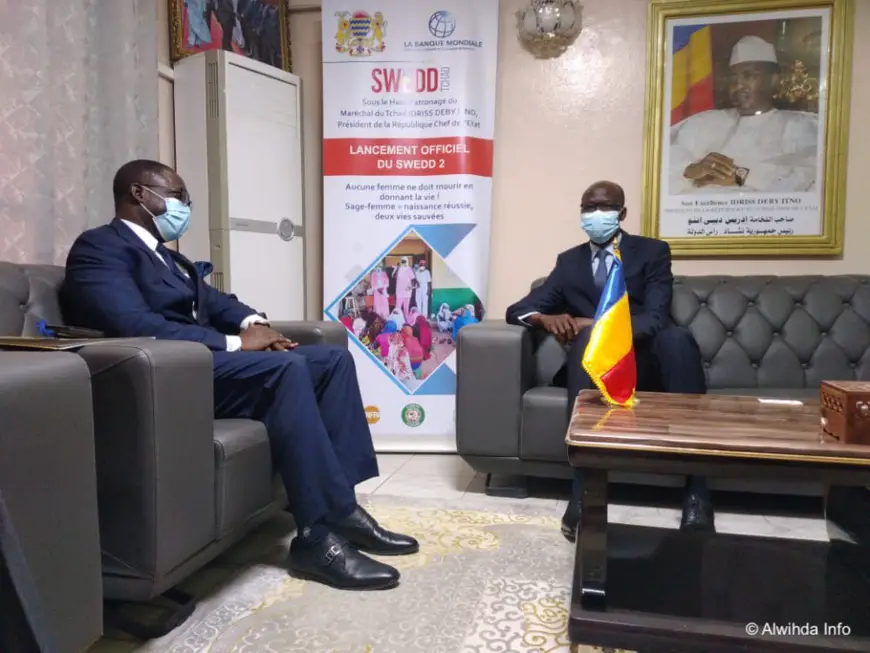 Tchad : le représentant de l'UNFPA reçu au ministère de l'Économie