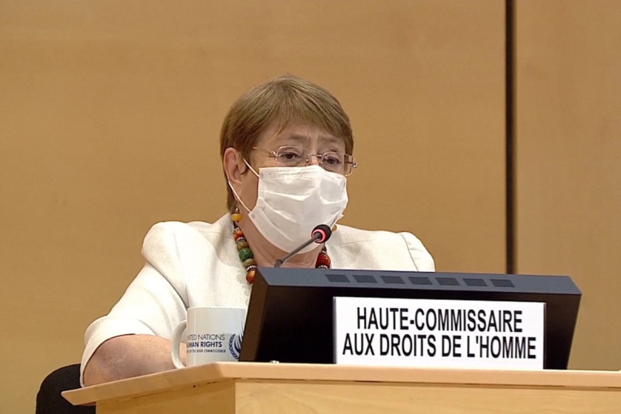 Michelle Bachelet, Haut-Commissaire des Nations Unies aux droits de l'homme. ©️ ONU