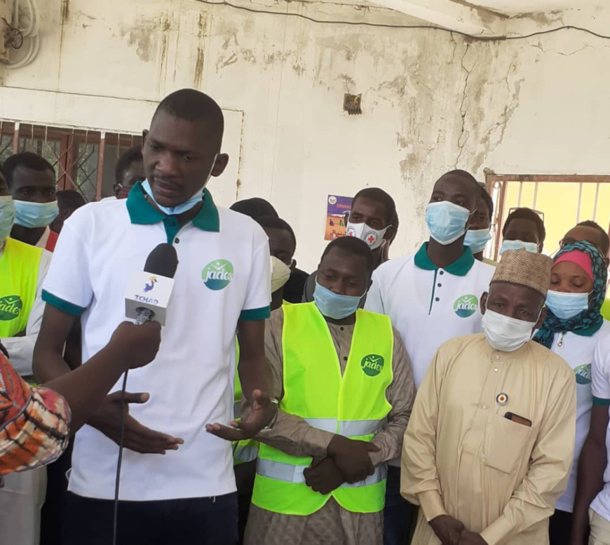 Tchad : Campagne de sensibilisation contre le Covid-19 dans le 4ème arrondissement de N’Djamena Tchad : Campagne de sensibilisation contre le Covid-19 dans le 4ème arrondissement de N’Djamena