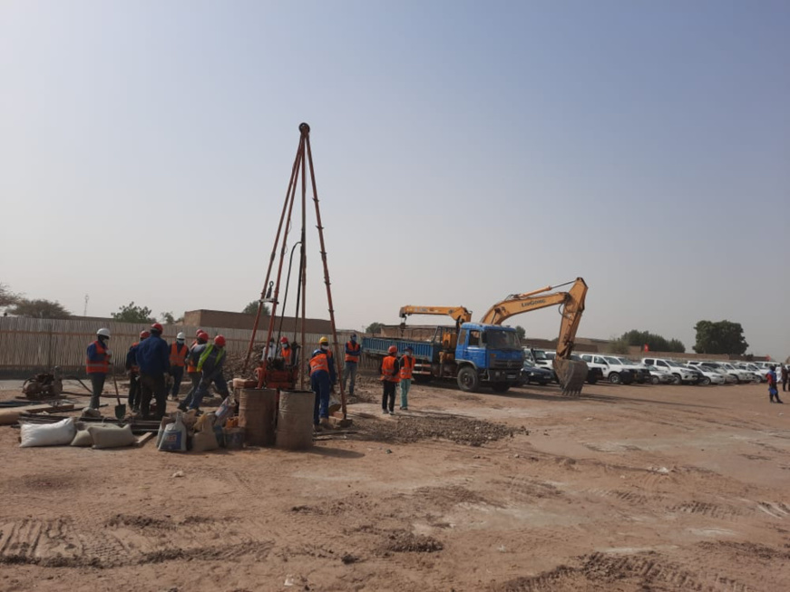 N'Djamena : les travaux de construction d’un grand château d’eau lancés à Guinebor N'Djamena : les travaux de construction d’un grand château d’eau lancés à Guinebor