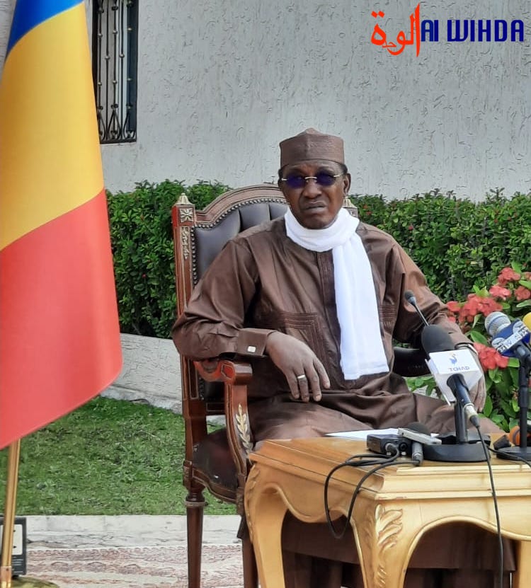 Tchad : le chef de l'État échange avec la presse nationale