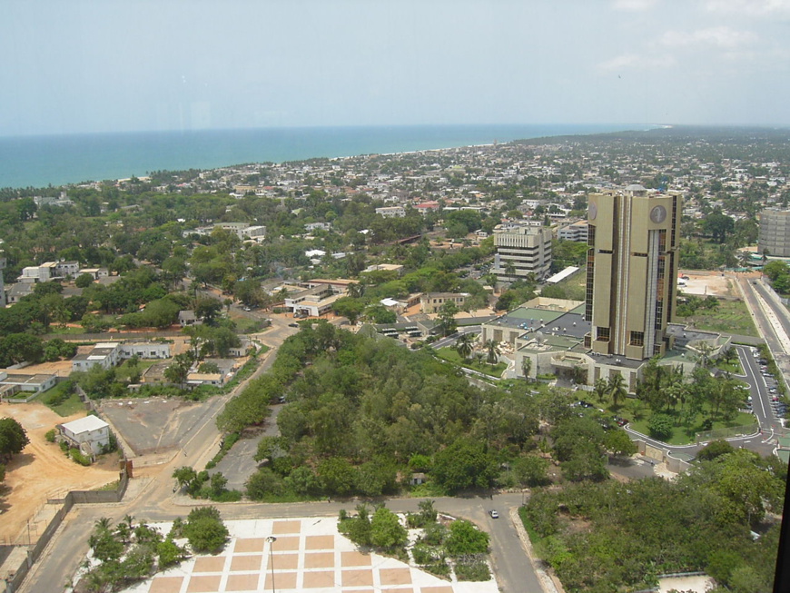 Une vue de la ville de Lomé. © DR Une vue de la ville de Lomé. © DR