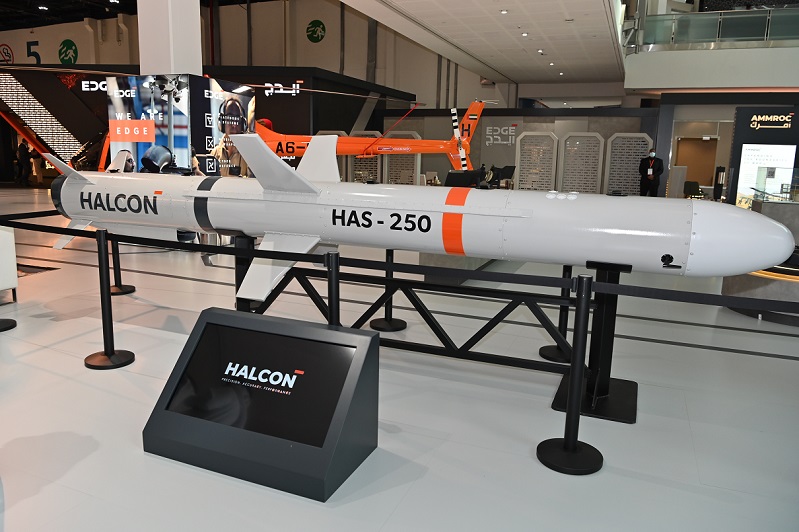 IDEX 2021 : HALCON dévoile son premier missile de croisière antinavire. IDEX 2021 : HALCON dévoile son premier missile de croisière antinavire.