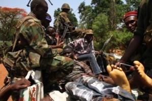 Un soldat de la Séléka abattu. BANGUI. DIaspora media Un soldat de la Séléka abattu. BANGUI. DIaspora media
