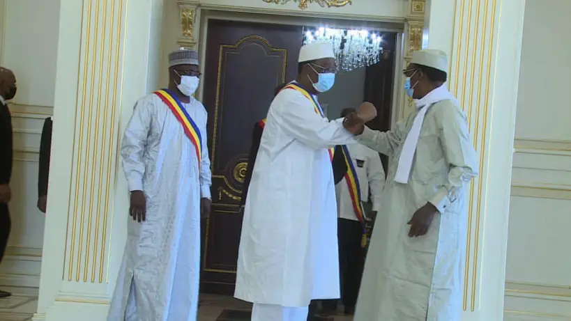Tchad - Yaya Dillo : une délégation parlementaire rencontre le président. © PR