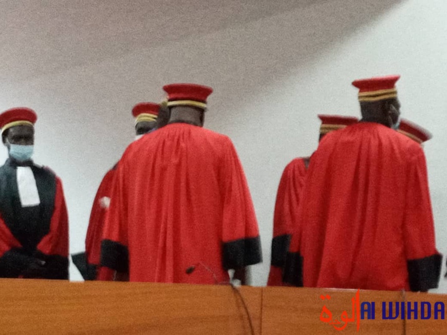 N'Djamena : important déploiement sécuritaire aux abords de la Cour suprême N'Djamena : important déploiement sécuritaire aux abords de la Cour suprême