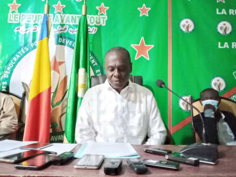 Tchad : le président de l'UDP, Max Kemkoye, se prononce sur la situation socio-politique Tchad : le président de l'UDP, Max Kemkoye, se prononce sur la situation socio-politique