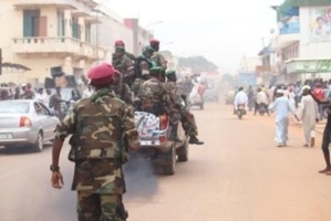 Des militaires de la Séléka dans les rues de Bangui. Crédits photos : Diaspora media