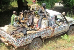 Des combattants de la Séléka. CENTRAFRIQUE. Crédits photos : Sources