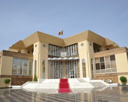 Le Palais présidentiel. Crédis photos : Presidencetchad