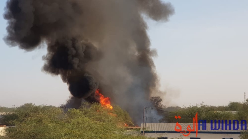Tchad : un incendie fait des dégâts à Abéché Tchad : un incendie fait des dégâts à Abéché