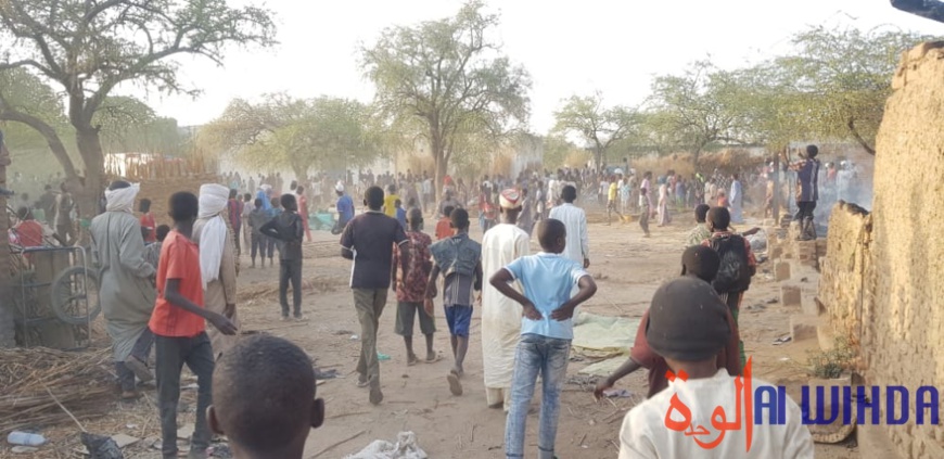 Tchad : un incendie fait des dégâts à Abéché Tchad : un incendie fait des dégâts à Abéché