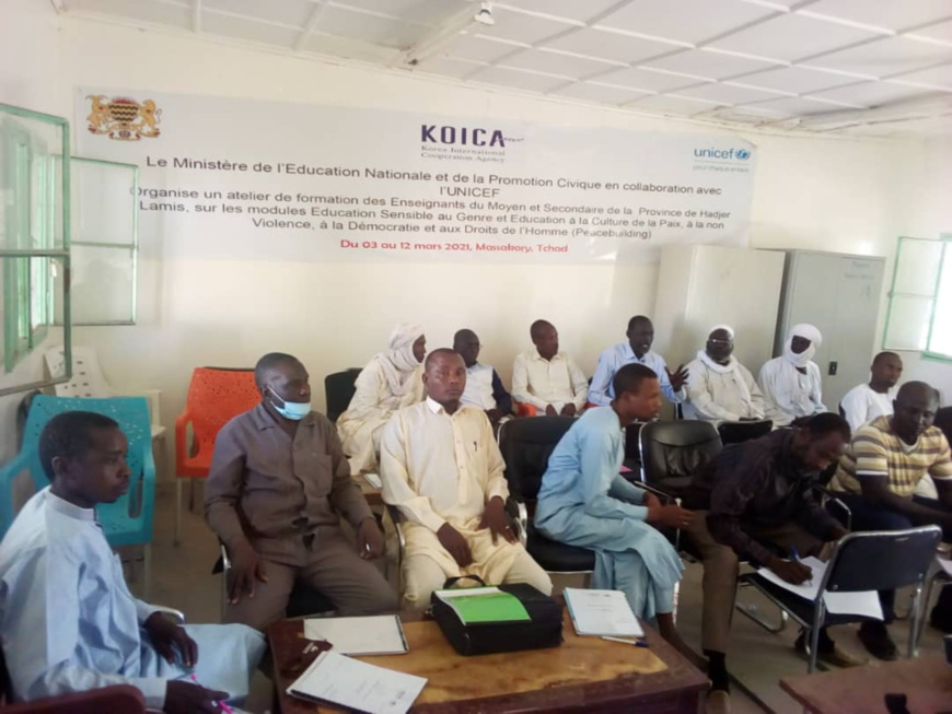 Tchad : la coopération coréenne renforce les capacités des enseignants à Massakory Tchad : la coopération coréenne renforce les capacités des enseignants à Massakory