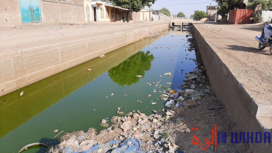 Tchad : Les caniveaux transformés en dépotoirs d’ordures à N'Djamena