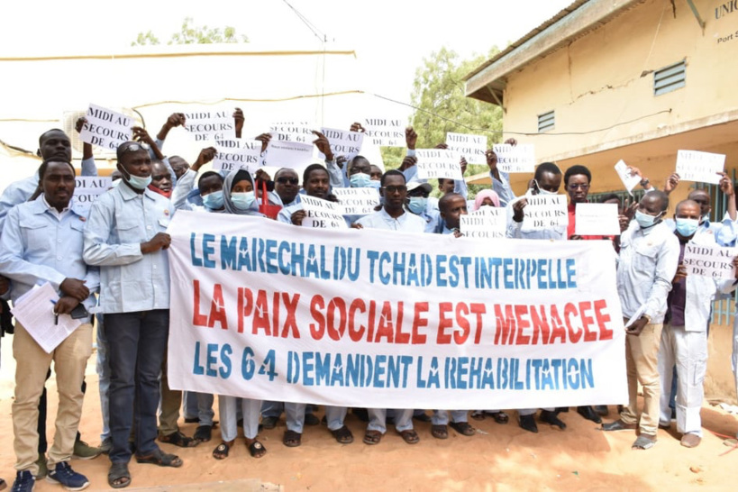 Tchad : 64 ex-agents licenciés de la SRN demandent l'intervention du président Tchad : 64 ex-agents licenciés de la SRN demandent l'intervention du président