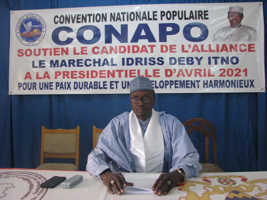 Présidentielle au Tchad : la CONAPO apporte son soutien au MPS Présidentielle au Tchad : la CONAPO apporte son soutien au MPS