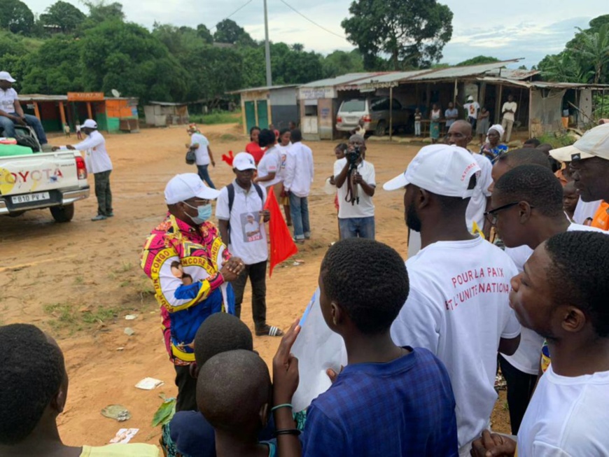 Congo-Présidentielle : dernière ligne droite de la campagne électorale du candidat Denis Sassou-N’Guesso à Tié Tié II