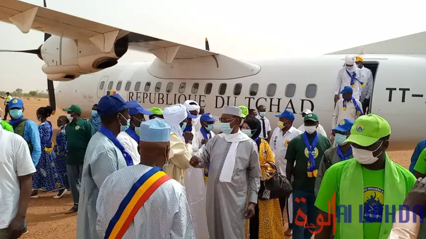 Tchad : arrivée du chef de l'État à Goz Beida