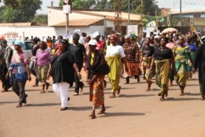 Décembre 2012. Manifestations dans les rues de Bangui contre la Séléka. Diaspora Media