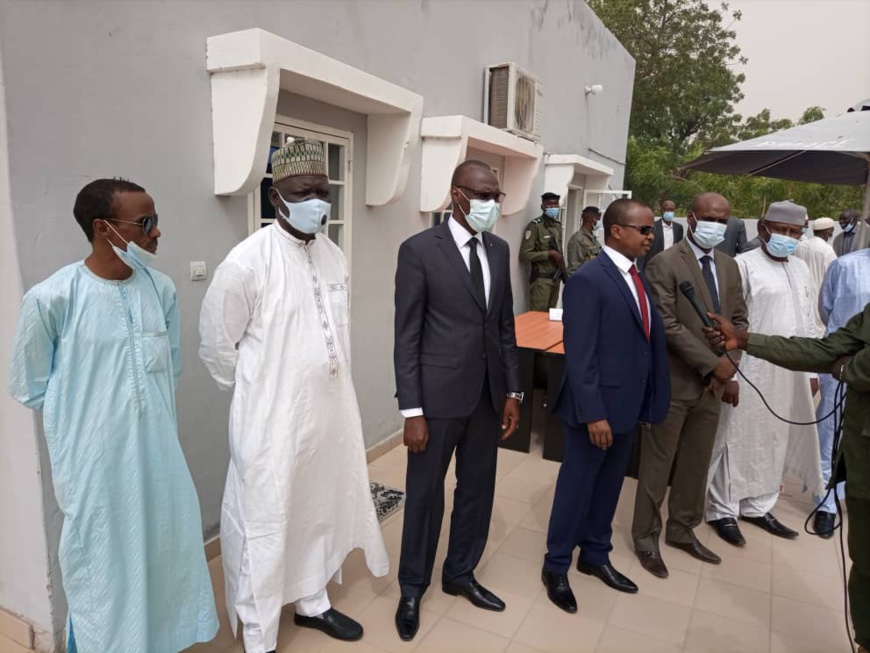 Tchad : visite du ministre de la sécurité à la direction générale de la police