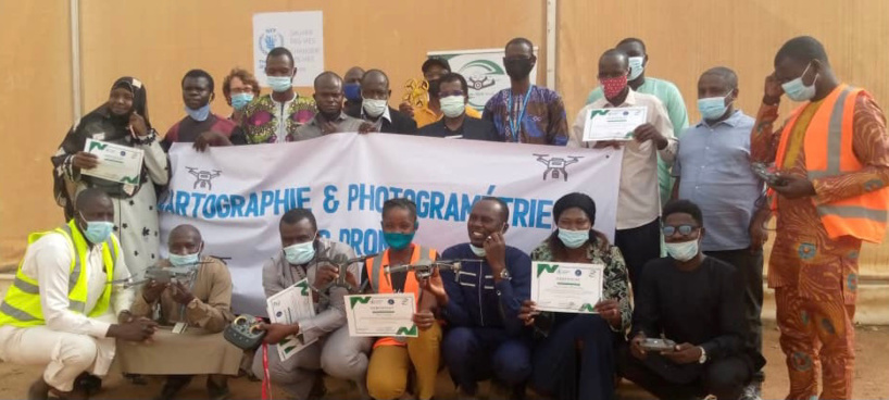 Tchad : clôture de la formation en cartographie et photogrammétrie par drone à Mongo Tchad : clôture de la formation en cartographie et photogrammétrie par drone à Mongo