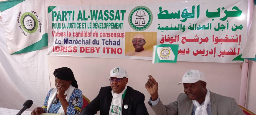 Élections au Tchad : le parti Al-Wassat se mobilise pour la sensibilisation de proximité Élections au Tchad : le parti Al-Wassat se mobilise pour la sensibilisation de proximité