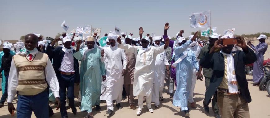 Présidentielle au Tchad : le candidat Pahimi Padacké Albert en meeting à Moussoro