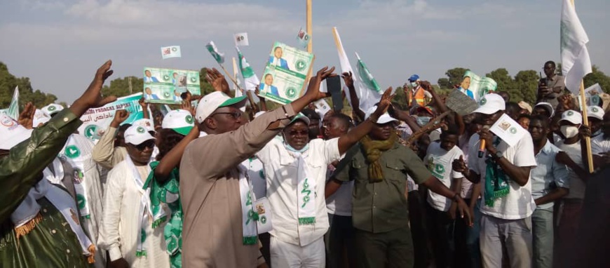 Présidentielle au Tchad : le candidat Pahimi Padacké en campagne à Moundou Présidentielle au Tchad : le candidat Pahimi Padacké en campagne à Moundou