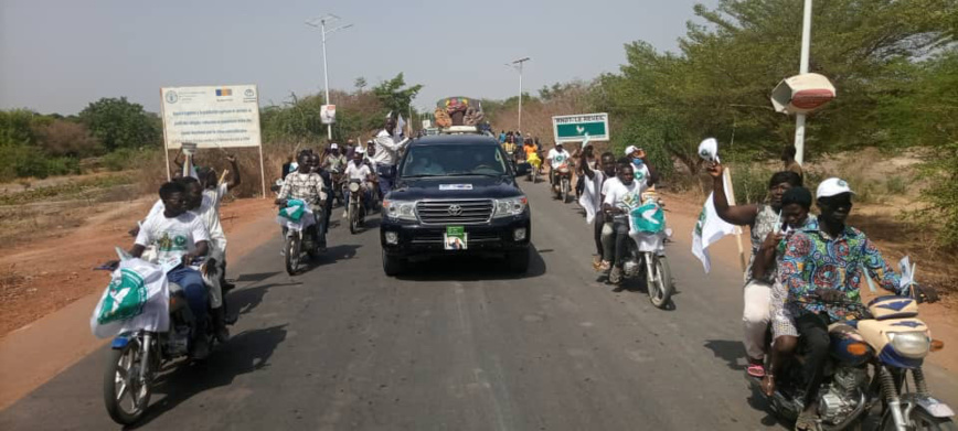 Tchad : le candidat Pahimi Padacké en campagne à Sarh