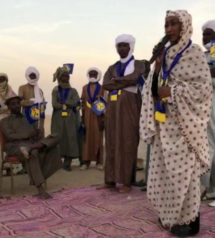 Tchad : Mansoura Hamid Nouri en campagne à Kouba Olanga Tchad : Mansoura Hamid Nouri en campagne à Kouba Olanga