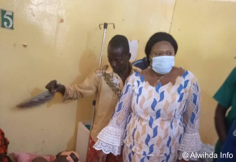Tchad : la gouverneure du Mandoul au chevet des victimes d'un grave accident