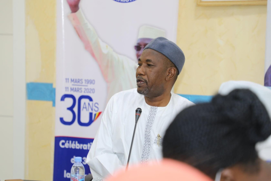 Tchad : Zen Bada fait une mise au point sur le rapport de HRW. © IDI21 Tchad : Zen Bada fait une mise au point sur le rapport de HRW. © IDI21