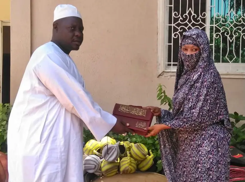 Tchad : le personnel de la CNPS remet des dons à l’approche du Ramadan