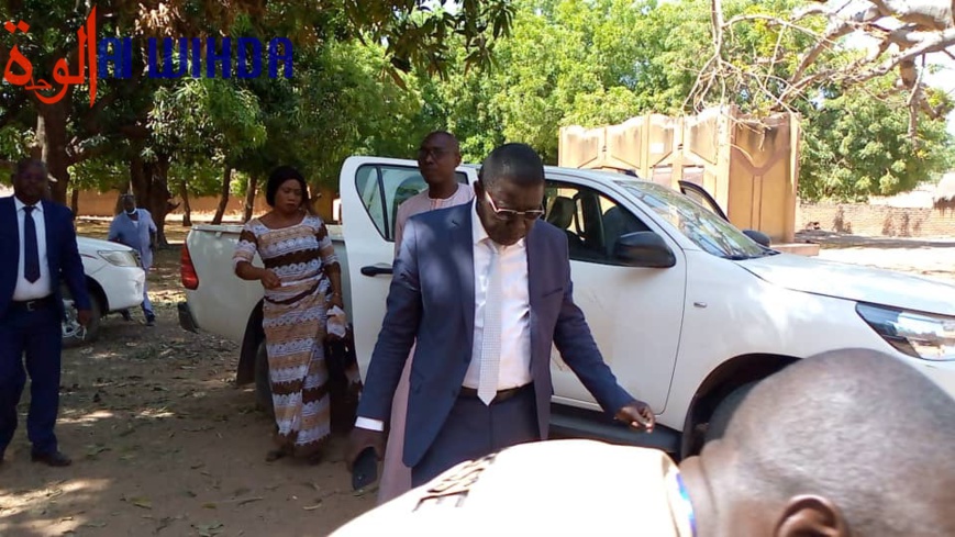 Tchad : le candidat Alladoum Djarma a accompli son devoir civique à Laï Tchad : le candidat Alladoum Djarma a accompli son devoir civique à Laï