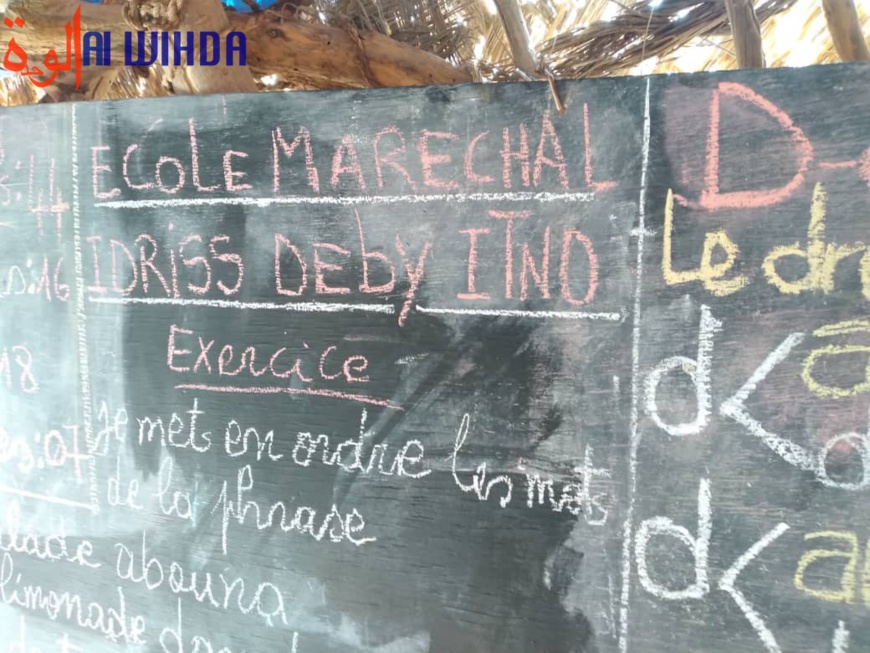 Tchad : une nouvelle école primaire au Wadi Innou, dans l'Ennedi Ouest Tchad : une nouvelle école primaire au Wadi Innou, dans l'Ennedi Ouest