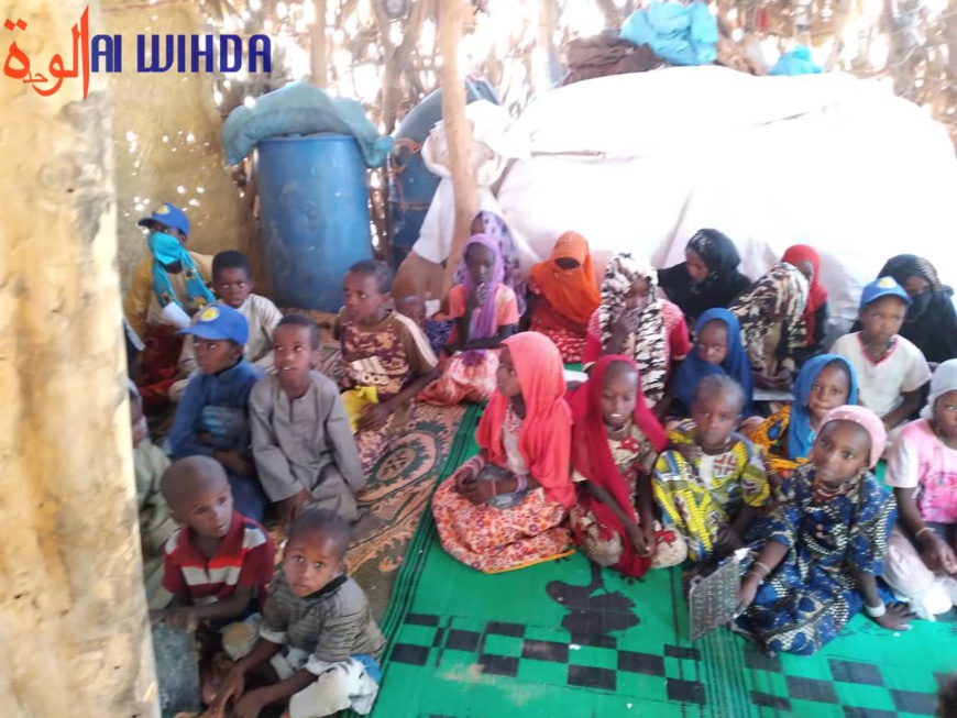 Tchad : une nouvelle école primaire au Wadi Innou, dans l'Ennedi Ouest Tchad : une nouvelle école primaire au Wadi Innou, dans l'Ennedi Ouest