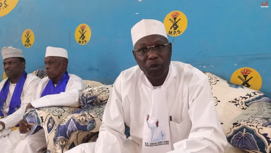 Tchad : le chef de mission du MPS, Alio Abdoulaye Ibrahim, se félicite du scrutin au Ouaddaï Tchad : le chef de mission du MPS, Alio Abdoulaye Ibrahim, se félicite du scrutin au Ouaddaï