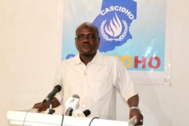 Le coordonnateur de la CASCIDHO, Mahamat Digadimbaye. Crédits : Alwihda Info