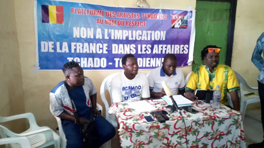 Tchad : des artistes s'insurgent contre des "manœuvres politiques impérialistes"