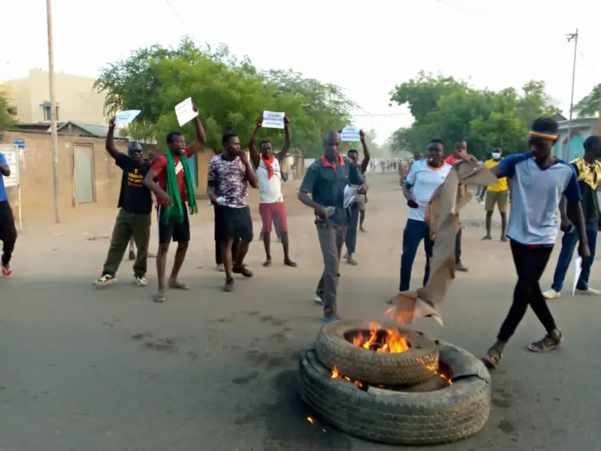 Tchad : des manifestants expriment leur colère à N’Djamena