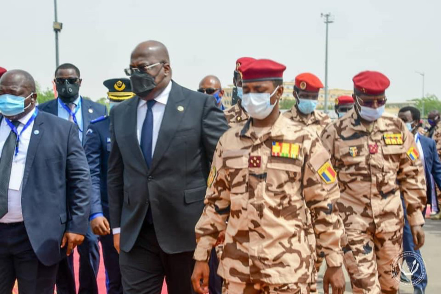 Tchad : le président de la RDC souhaite un retour "très vite" à l'ordre démocratique Tchad : le président de la RDC souhaite un retour "très vite" à l'ordre démocratique