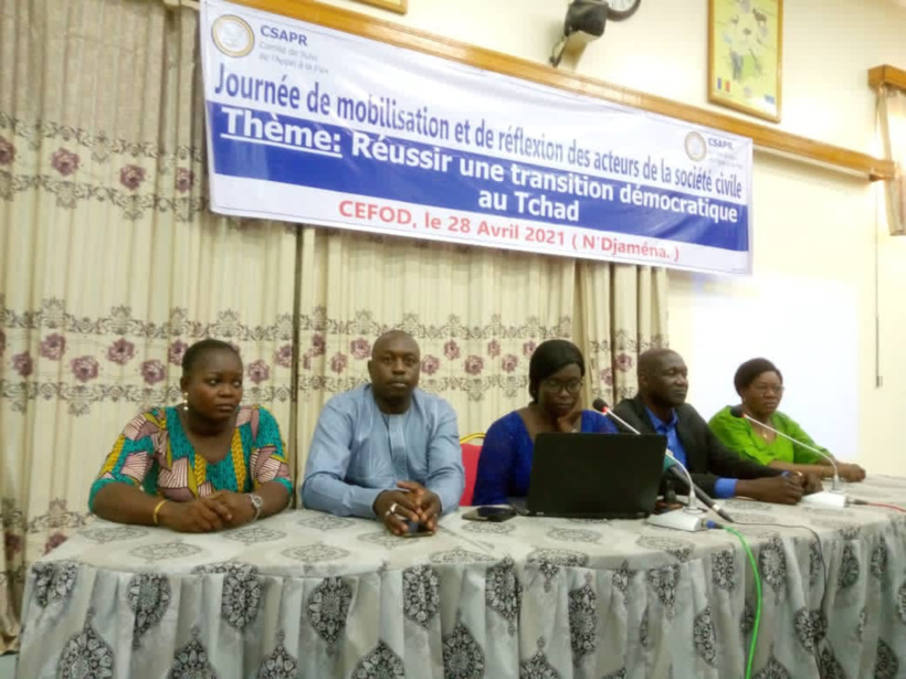 Tchad : le CSAPR veut une transition civile Tchad : le CSAPR veut une transition civile