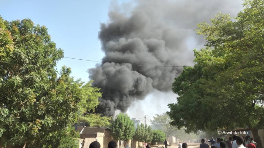 N'Djamena : explosion de bouteilles de gaz dans un domicile d'Amriguébé N'Djamena : explosion de bouteilles de gaz dans un domicile d'Amriguébé