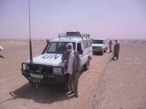 Le chef de la mission, Ahmat Yacoub Dabio.