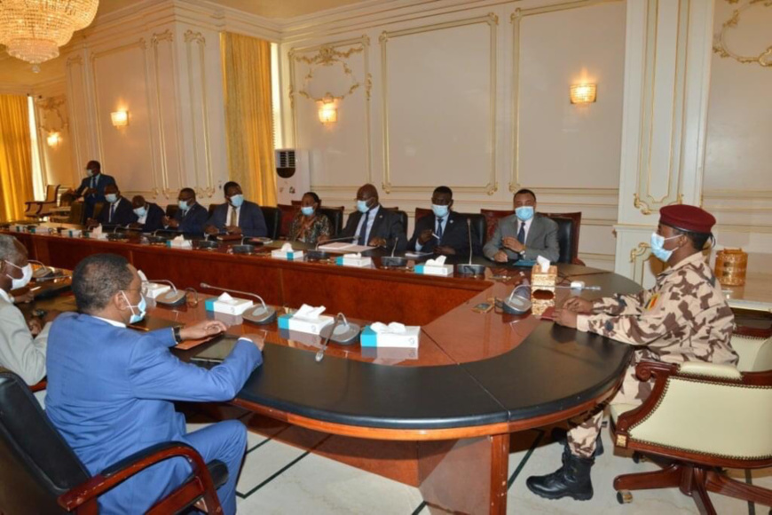 Tchad : une délégation de la CEEAC reçue au Palais présidentiel