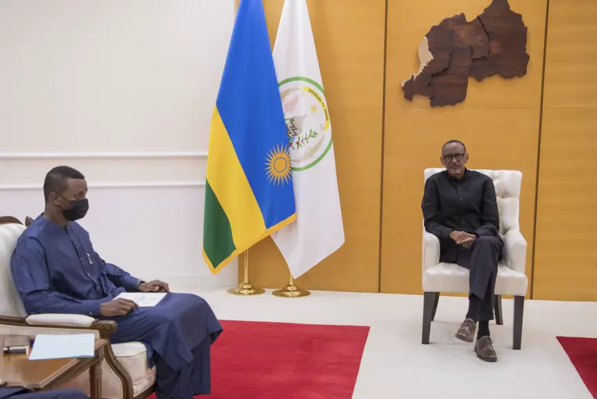 Rwanda-Tchad : Paul Kagamé a reçu Abdelkerim Idriss Deby
