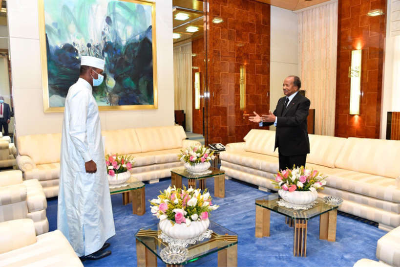Cameroun : l'émissaire tchadien Abdelkerim Idriss reçu par Paul Biya